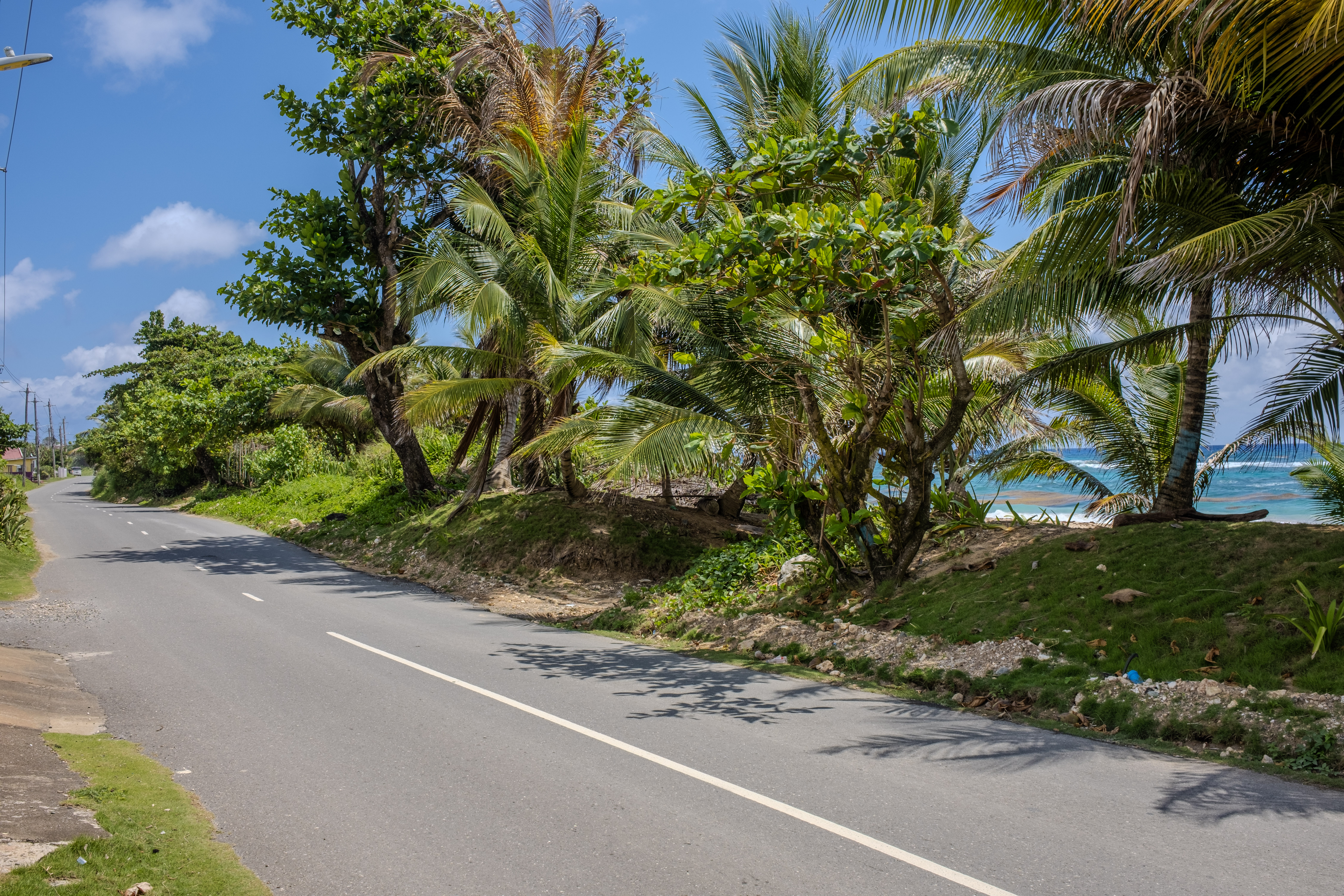 Caribbean coast near Long Bay
